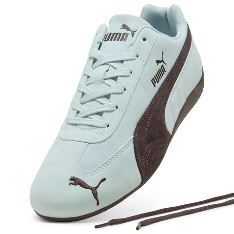 Puma Speedcat OG 39884665 Mens Blue Suede Lace Up Lifestyle Sneakers Shoes