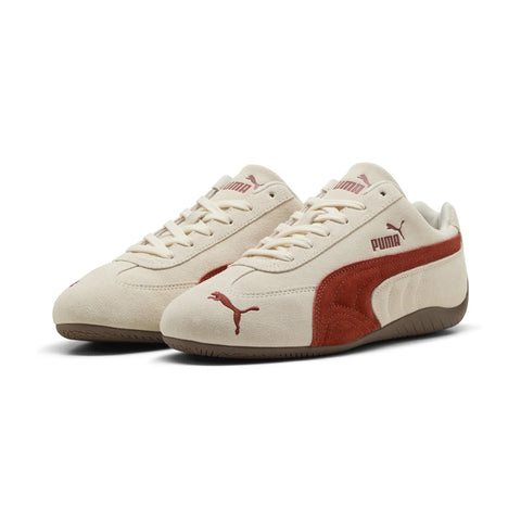 Puma Speedcat OG 39884685 Mens Beige Suede Lace Up Lifestyle Sneakers Shoes