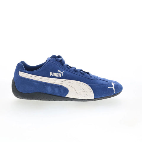 Puma Speedcat OG 39884687 Mens Blue Suede Lace Up Lifestyle Sneakers Shoes