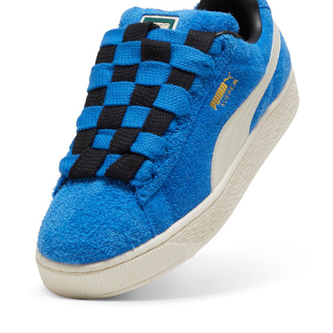 Puma Suede XL Jackhammer 39893202 Mens Blue Suede Lifestyle Sneakers Shoes