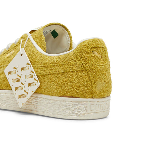 Puma Suede The Neverworn IV 39894501 Mens Yellow Lifestyle Sneakers Shoes