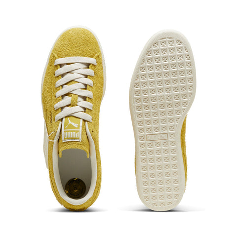 Puma Suede The Neverworn IV 39894501 Mens Yellow Lifestyle Sneakers Shoes