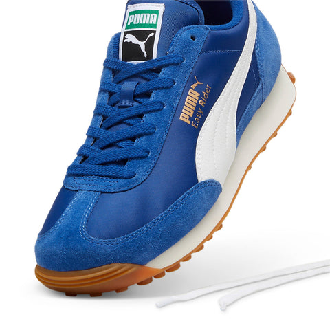 Puma Easy Rider Vintage 39902809 Mens Blue Canvas Lifestyle Sneakers Shoes