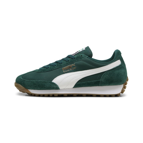 Puma Easy Rider Vintage 39902814 Mens Green Suede Lifestyle Sneakers Shoes