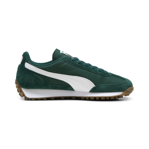 Puma Easy Rider Vintage 39902814 Mens Green Suede Lifestyle Sneakers Shoes