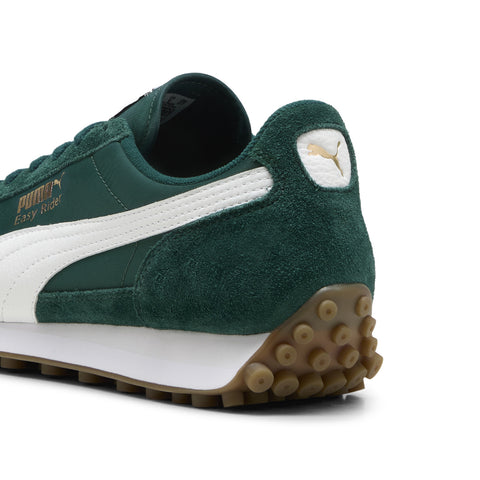 Puma Easy Rider Vintage 39902814 Mens Green Suede Lifestyle Sneakers Shoes