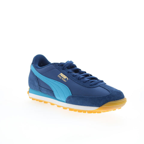 Puma Easy Rider Vintage 39902840 Mens Blue Suede Lifestyle Sneakers Shoes