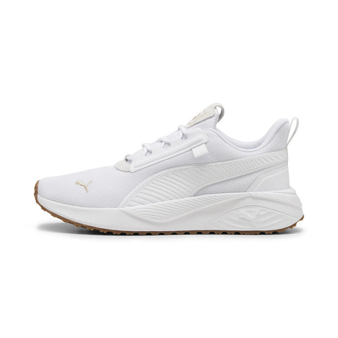 Puma Pacer 23 Street 39906103 Mens White Mesh Lifestyle Sneakers Shoes