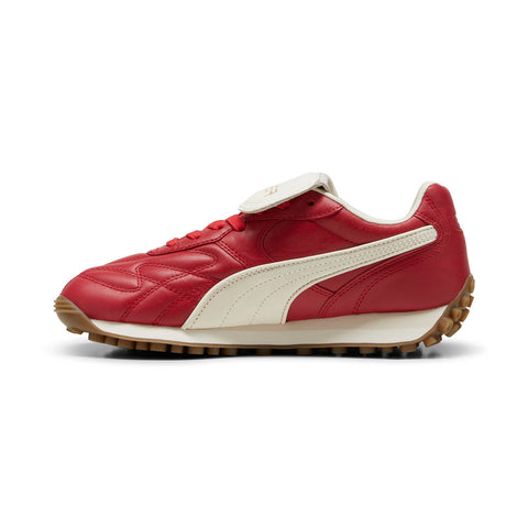Puma Avanti L Fenty 39926203 Womens Red Leather Lifestyle Sneakers Shoes
