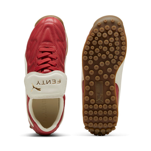 Puma Avanti L Fenty 39926203 Womens Red Leather Lifestyle Sneakers Shoes