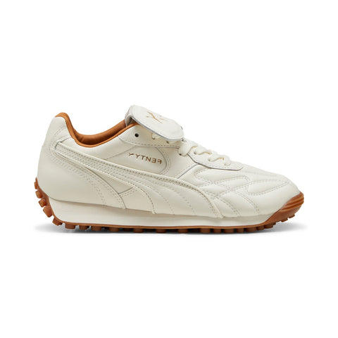 Puma Avanti Vl Fenty 39926702 Womens Beige Leather Lifestyle Sneakers Shoes
