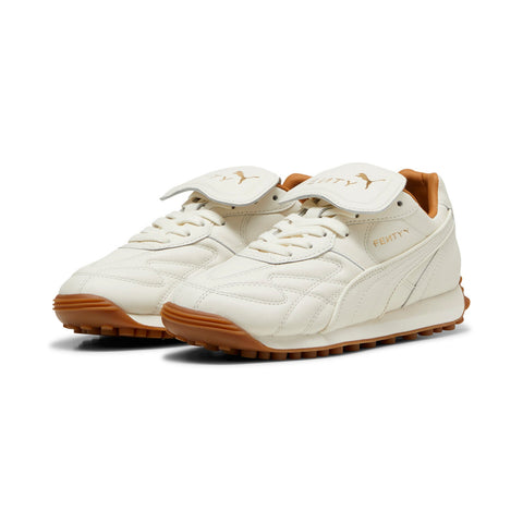 Puma Avanti Vl Fenty 39926702 Womens Beige Leather Lifestyle Sneakers Shoes