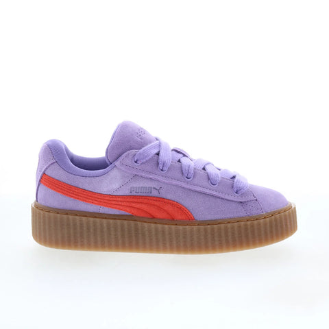 Puma Creeper Phatty 39933203 Womens Purple Suede Lifestyle Sneakers Shoes