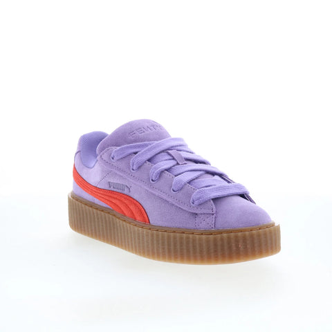 Puma Creeper Phatty 39933203 Womens Purple Suede Lifestyle Sneakers Shoes
