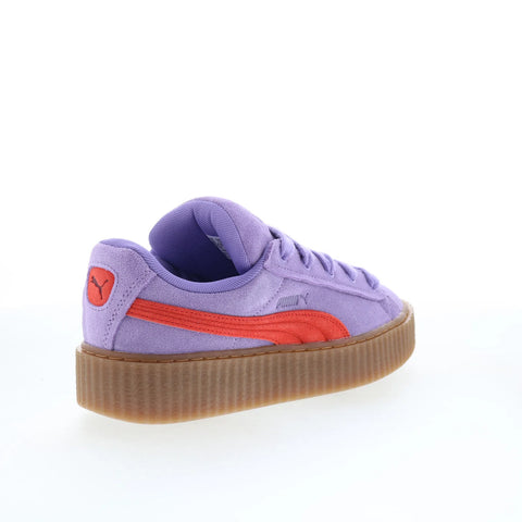 Puma Creeper Phatty 39933203 Womens Purple Suede Lifestyle Sneakers Shoes