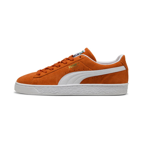 Puma Suede Classic 39978140 Mens Orange Suede Lifestyle Sneakers Shoes
