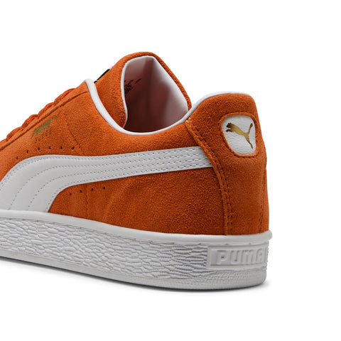 Puma Suede Classic 39978140 Mens Orange Suede Lifestyle Sneakers Shoes