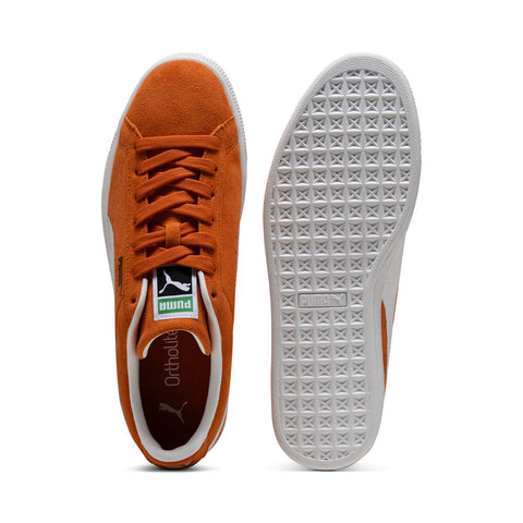 Puma Suede Classic 39978140 Mens Orange Suede Lifestyle Sneakers Shoes