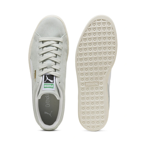 Puma Suede Classic 39978143 Mens Green Suede Lifestyle Sneakers Shoes