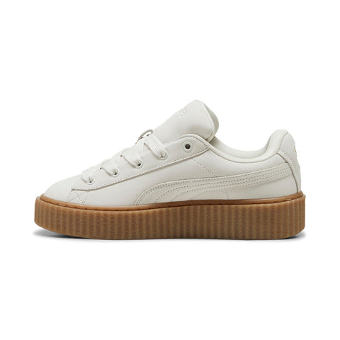 Puma Creeper Phatty Nubuck 39986503 Womens White Lifestyle Sneakers Shoes