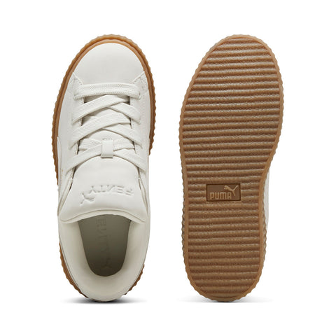 Puma Creeper Phatty Nubuck 39986503 Womens White Lifestyle Sneakers Shoes