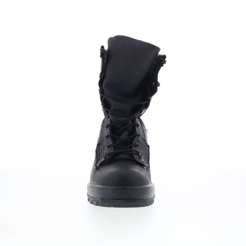 McRae Army Temperate Made In USA 3BTW Mens Black Leather Tactical Boots