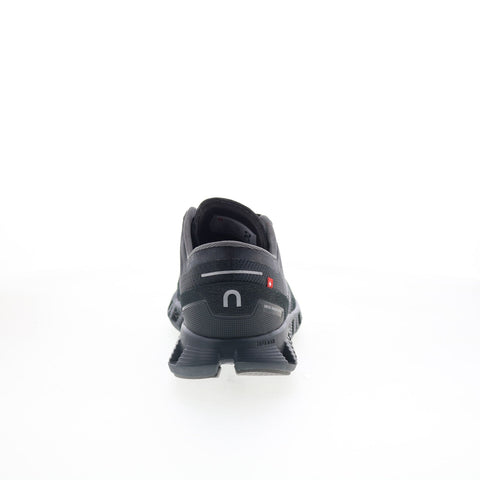 On Cloud X 40.99701 Womens Black Mesh Lace Up Athletic Hiking Shoes