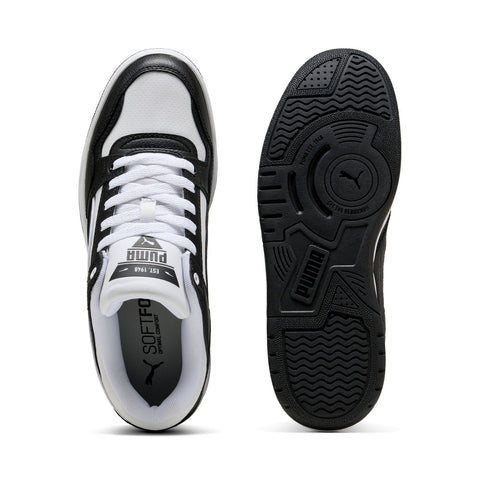 Puma Rebound Retro 40019703 Mens White Leather Lifestyle Sneakers Shoes