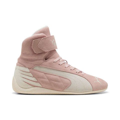 Puma Speedcat Mid 40038403 Mens Pink Suede Lace Up Lifestyle Sneakers Shoes