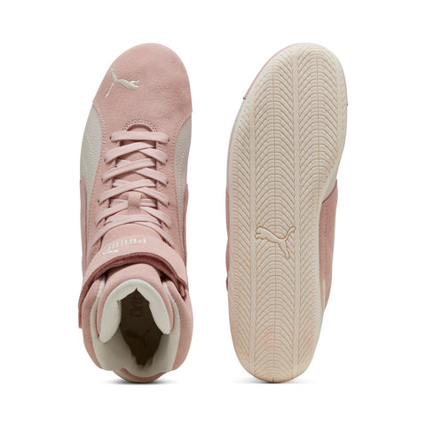 Puma Speedcat Mid 40038403 Mens Pink Suede Lace Up Lifestyle Sneakers Shoes