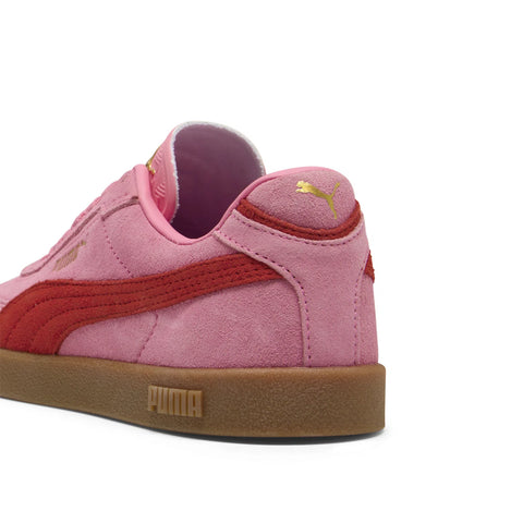 Puma Club II Era SD 40044002 Womens Pink Suede Lifestyle Sneakers Shoes