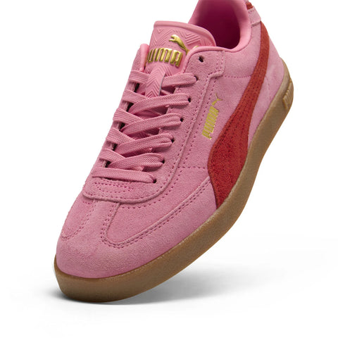 Puma Club II Era SD 40044002 Womens Pink Suede Lifestyle Sneakers Shoes