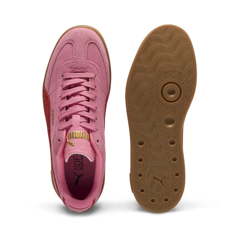 Puma Club II Era SD 40044002 Womens Pink Suede Lifestyle Sneakers Shoes