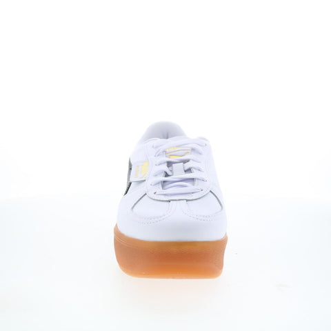 Puma Palermo Elevata Leather 40046102 Womens White Lifestyle Sneakers Shoes