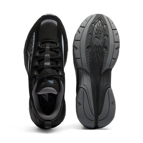 Puma Carbon Particle 40050801 Mens Black Canvas Lifestyle Sneakers Shoes