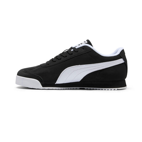 Puma Roma 24 Reversed 40067102 Mens Black Leather Lifestyle Sneakers Shoes