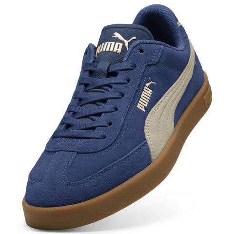 Puma Club II Era Suede 40071711 Mens Blue Lifestyle Sneakers Shoes