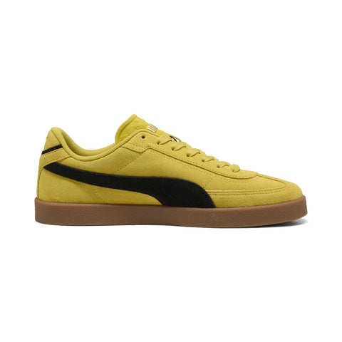 Puma Club II Era Suede 40071729 Mens Yellow Lifestyle Sneakers Shoes