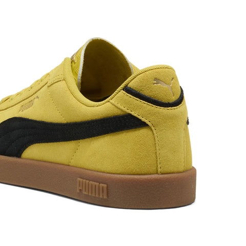 Puma Club II Era Suede 40071729 Mens Yellow Lifestyle Sneakers Shoes