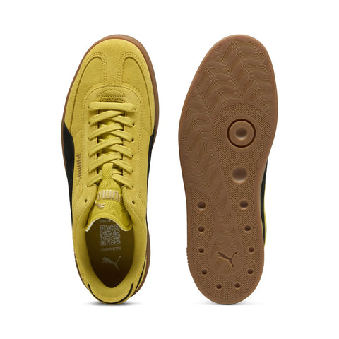 Puma Club II Era Suede 40071729 Mens Yellow Lifestyle Sneakers Shoes