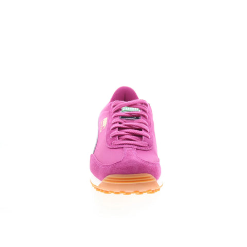 Puma Easy Rider Vintage 40077311 Womens Pink Suede Lifestyle Sneakers Shoes