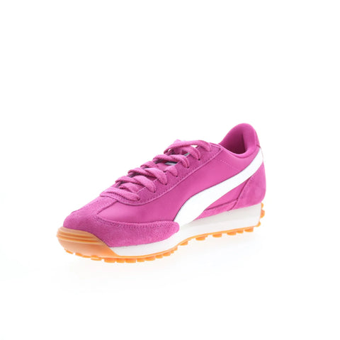 Puma Easy Rider Vintage 40077311 Womens Pink Suede Lifestyle Sneakers Shoes