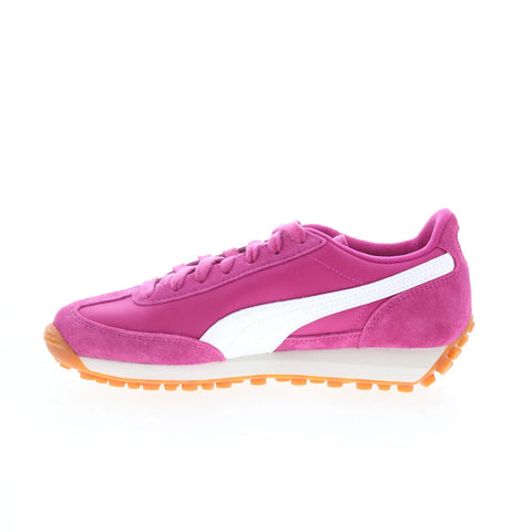 Puma Easy Rider Vintage 40077311 Womens Pink Suede Lifestyle Sneakers Shoes