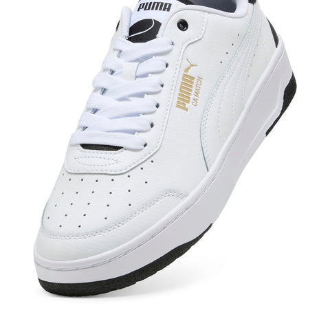 Puma CA Match 40077905 Mens White Leather Lifestyle Sneakers Shoes