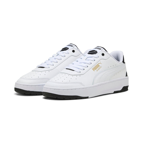Puma CA Match 40077905 Mens White Leather Lifestyle Sneakers Shoes