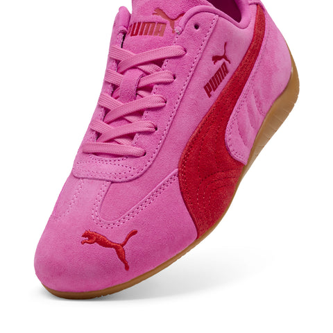 Puma Speedcat OG 40098656 Womens Pink Suede Lifestyle Sneakers Shoes