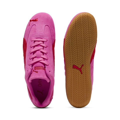 Puma Speedcat OG 40098656 Womens Pink Suede Lifestyle Sneakers Shoes