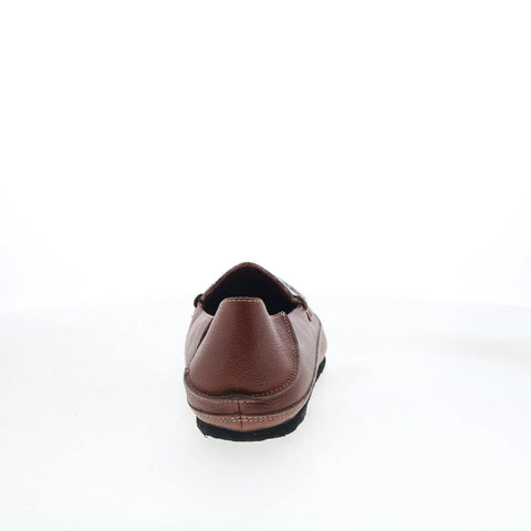 T.B. Phelps 401-CST Mens Brown Leather Loafers & Slip Ons Penny Shoes