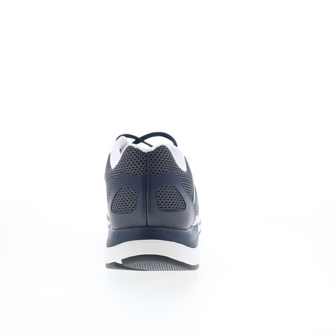 Drew Player 40105-42 Mens Blue Wide Canvas Lace Up Lifestyle Sneakers Shoes