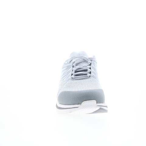 Drew Player 40105-43 Mens Gray Wide Canvas Lace Up Lifestyle Sneakers Shoes